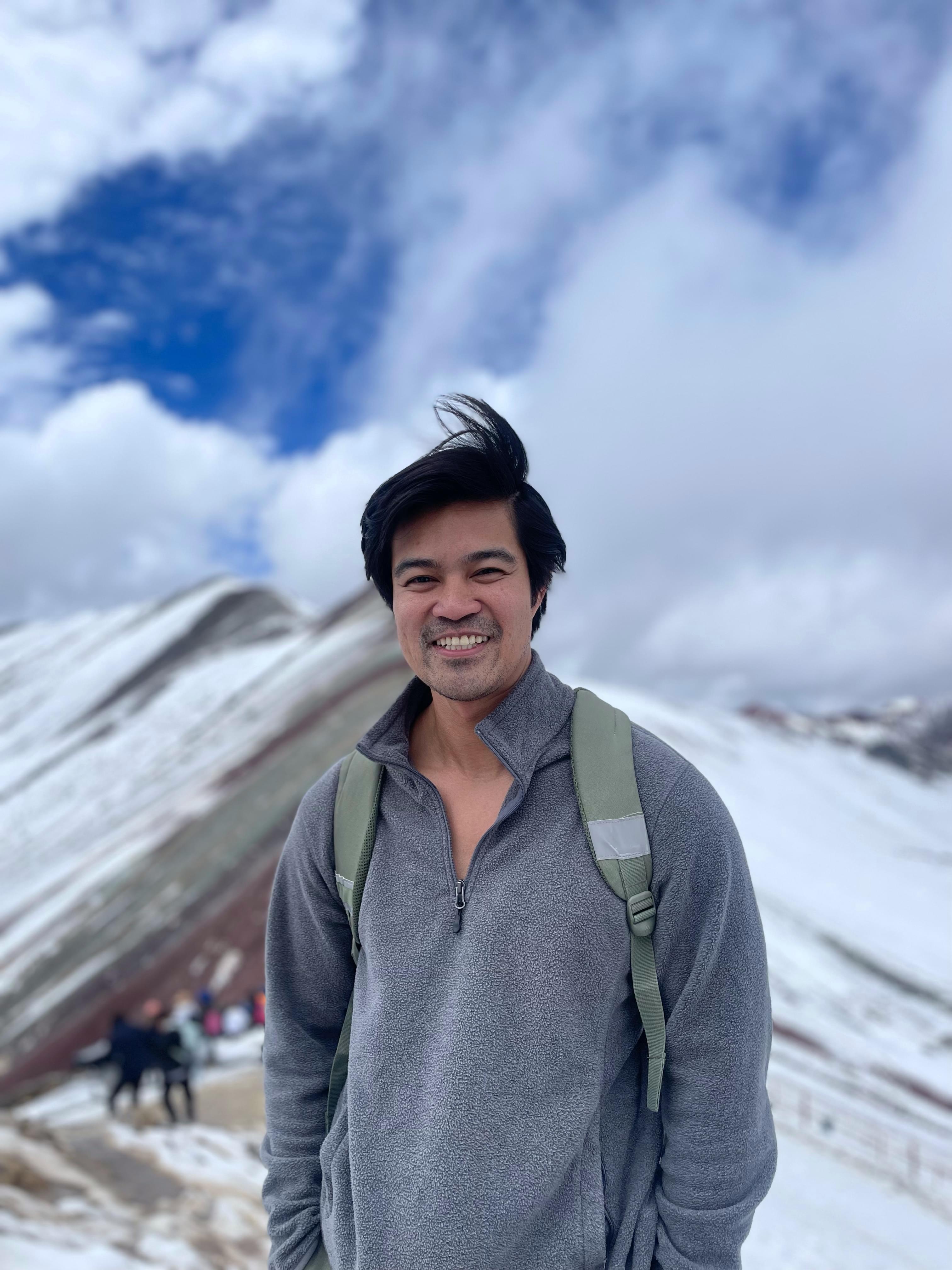 Me on Rainbow Mountain