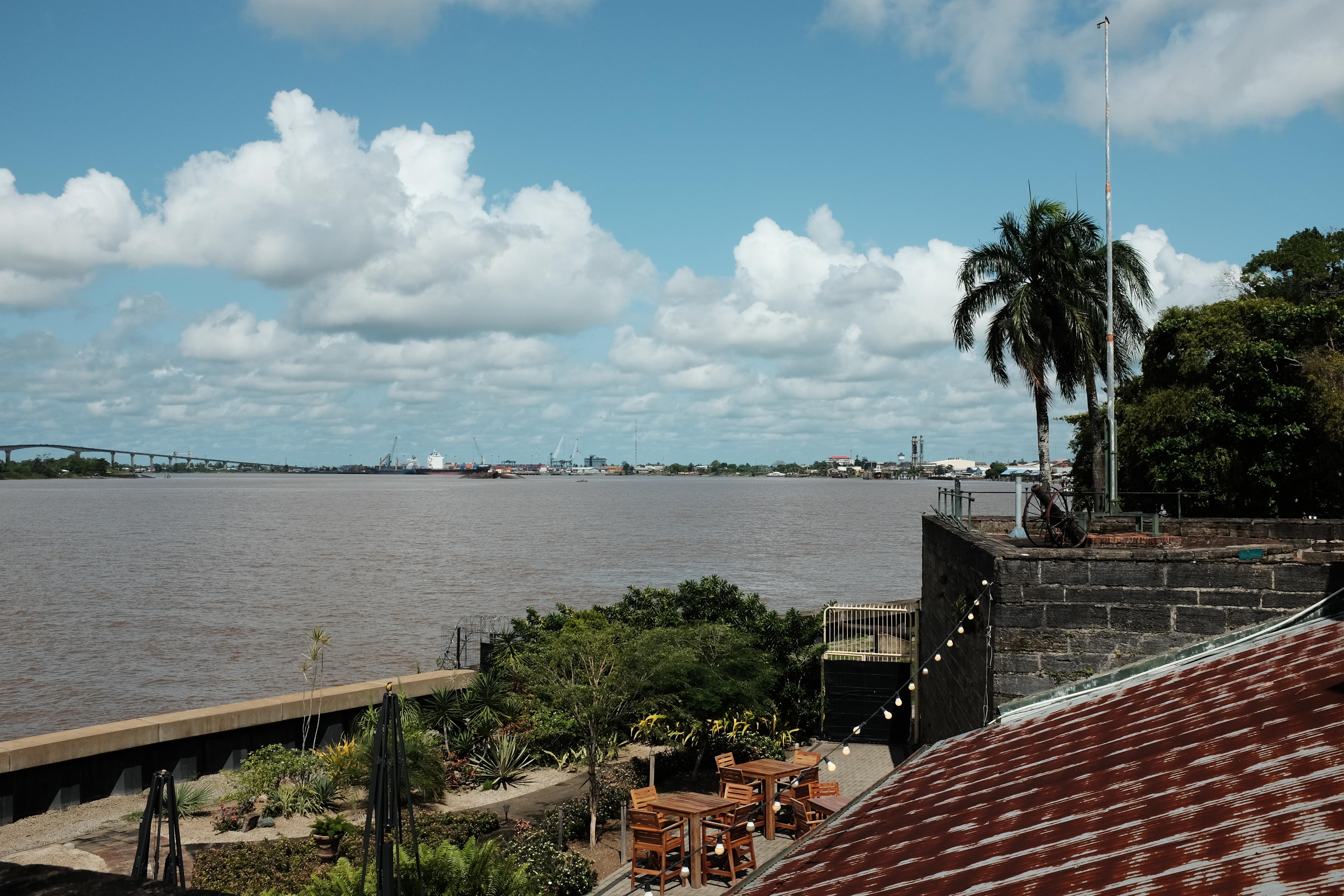 The river from Fort Zeelandia